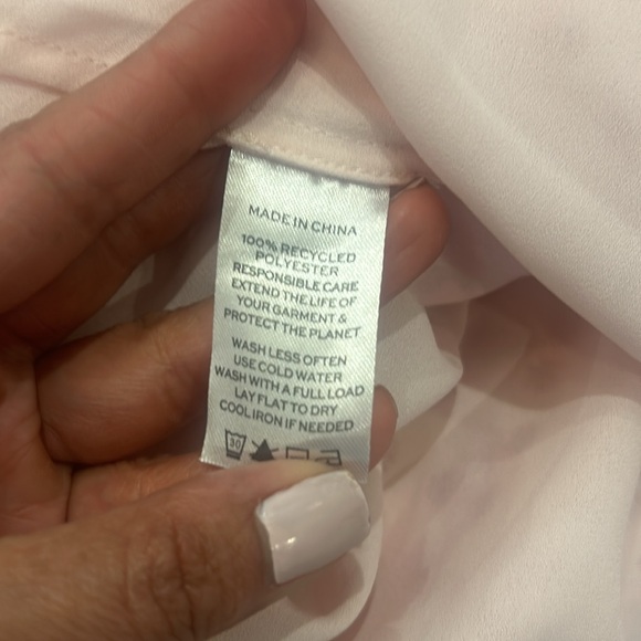 NWT HILL HOUSE The Athena Nap Dress Pink Spaced Floral Poly Crepe Size S - Picture 9 of 10